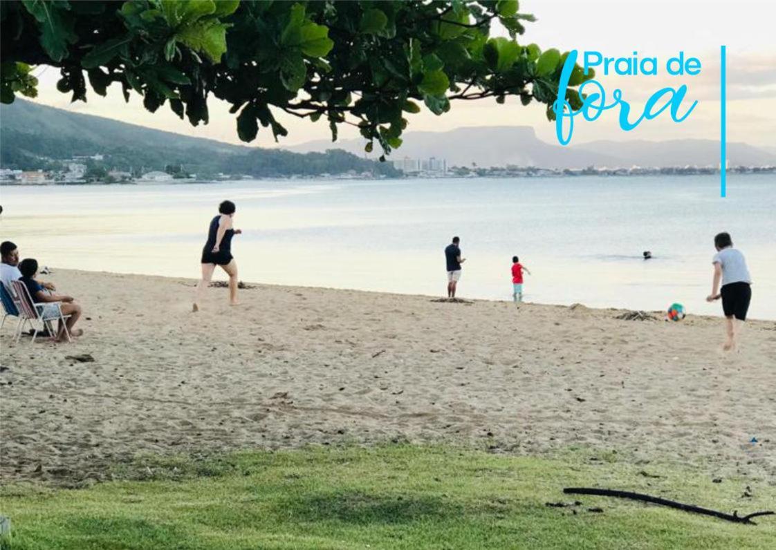 Apto Beira Mar Grande Floripa Palhoça المظهر الخارجي الصورة